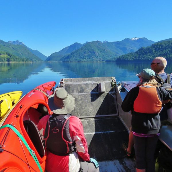 Kayaking in Nootka Sound